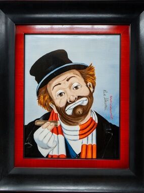 Red Skelton - Red and Freddie Both Turn 80 Framed Art
